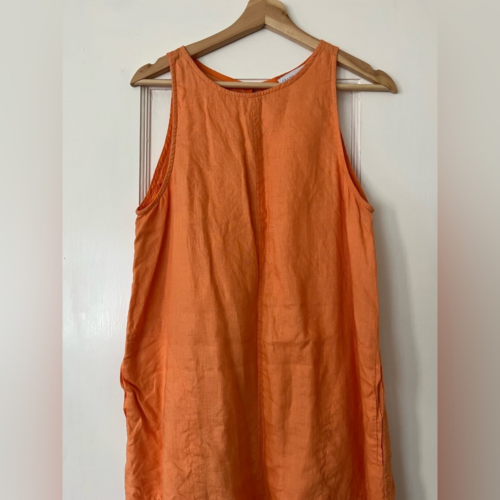 Grana Linen A Line Dress